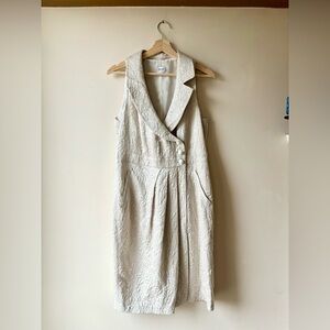 ARMANI COllEZIONI | Silk wrap dress | size 10